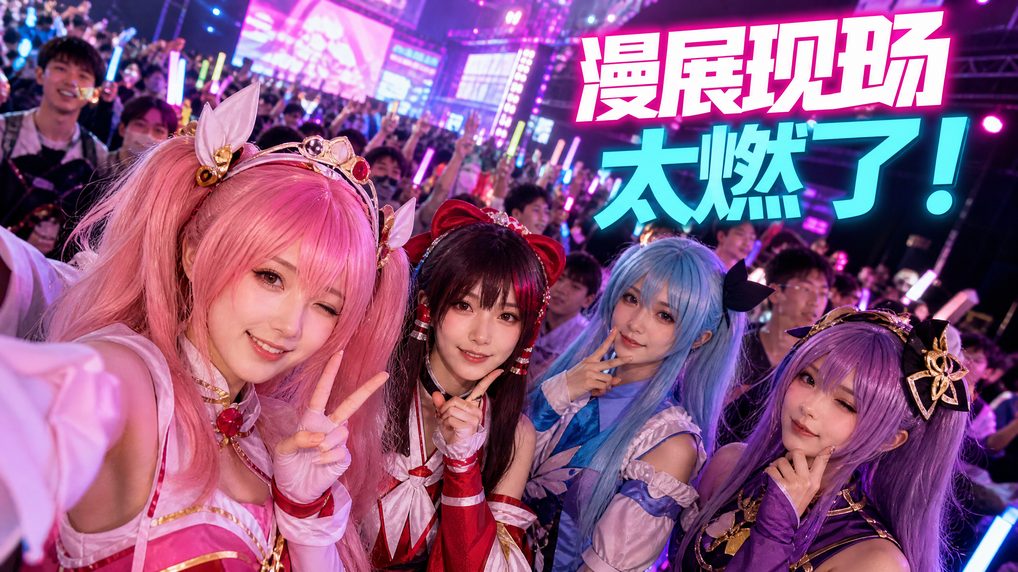 抖荫短视频动漫Cosplay视频